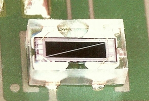 Two Triangular shaped Silicon Junctions
